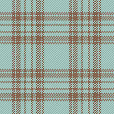 Textile fabric seamless. background vector. Check tartan pattern texture in orange and pastel colors.のイラスト素材