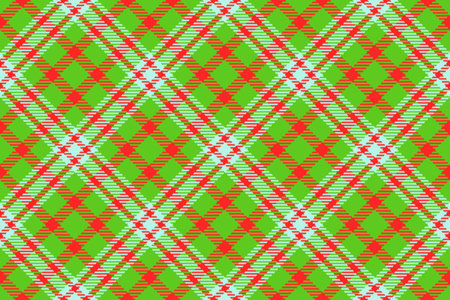 vector background texture. Plaid textile check. Pattern tartan seamless fabric in light and red colors.のイラスト素材