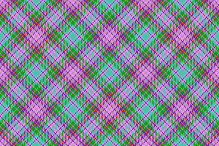 pattern vector texture. Tartan seamless check. Textile fabric background plaid in red and pastel colors.のイラスト素材