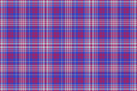 Background tartan check. Textile seamless texture. Vector plaid fabric pattern in blue and light colors.の素材 [FY310204468926]