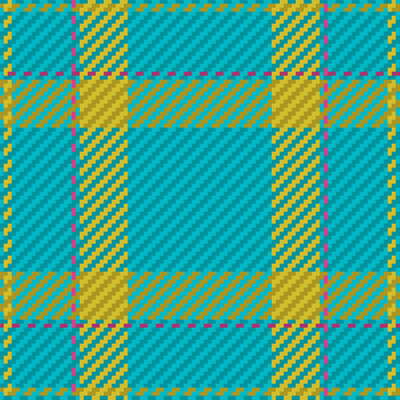 Seamless pattern of scottish tartan plaid. Repeatable background with check fabric texture. Flat vector backdrop of striped textile print.のイラスト素材