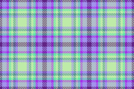 Seamless texture textile of pattern plaid background with a vector fabric check tartan in blue and...