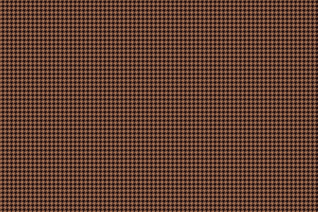 Texture textile seamless. Tartan vector pattern. Check plaid fabric background in dark and orange colors.のイラスト素材