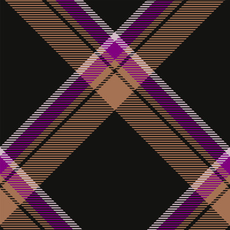 Plaid pattern vector. Check fabric texture. Seamless textile design for clothes, paper print or web background.のイラスト素材
