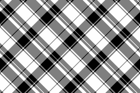 Tartan background texture of fabric vector plaid with a pattern textile seamless check in gray and...