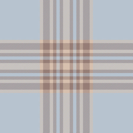 Tartan textile fabric of background check pattern with a seamless texture plaid vector in light and...