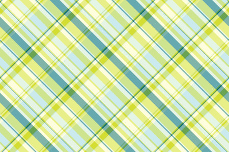 Check texture fabric of pattern vector plaid with a seamless background tartan textile in lime and white colors.のイラスト素材
