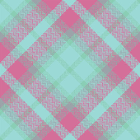 Plaid pattern vector. Check fabric texture. Seamless textile design for clothes, paper print or web background.のイラスト素材