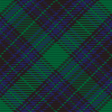Seamless pattern of scottish tartan plaid. Repeatable background with check fabric texture. Flat vector backdrop of striped textile print.のイラスト素材