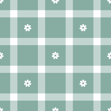 Tartan textile plaid of fabric check texture with a background pattern seamless vector in light and pastel colors.のイラスト素材