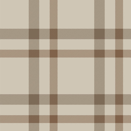 Plaid seamless pattern. Check fabric texture. Vector textile print design.のイラスト素材