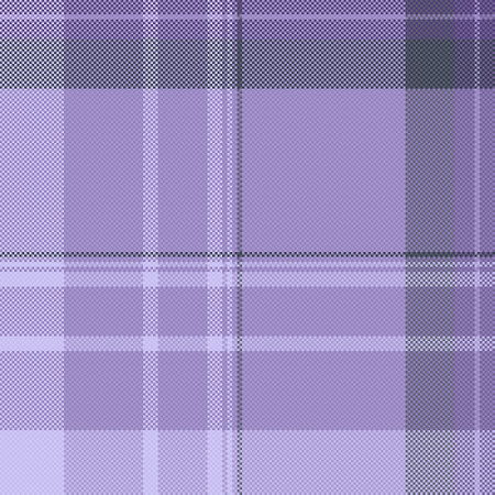 Plaid check vector of background textile pattern with a fabric tartan seamless texture in indigo and pastel colors.のイラスト素材