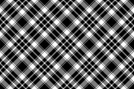 Tartan plain background, diagonal check seamless pattern. Vector fabric texture for textile print, wrapping paper, gift card, wallpaper flat design.のイラスト素材