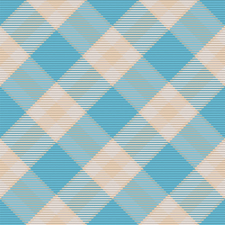 Seamless pattern of scottish tartan plaid. Repeatable background with check fabric texture. Flat vector backdrop of striped textile print.のイラスト素材