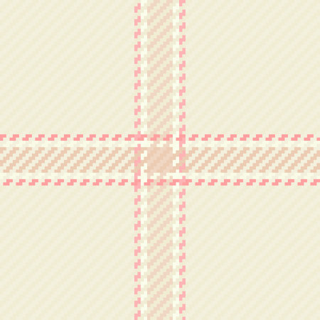 Textile design of textured plaid. Checkered fabric pattern tartan for shirt, dress, suit, wrapping paper print, invitation and gift card.のイラスト素材