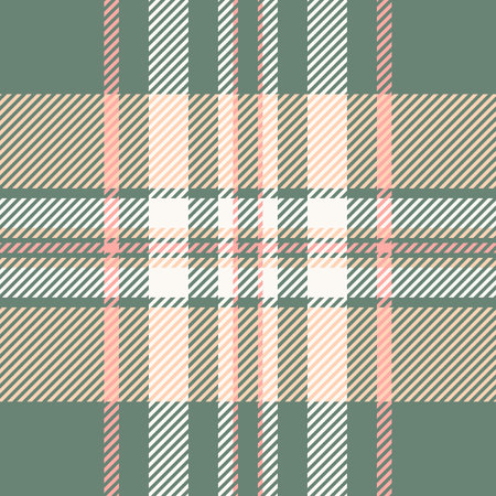 Textile design of textured plaid. Checkered fabric pattern tartan for shirt, dress, suit, wrapping paper print, invitation and gift card.のイラスト素材