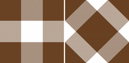 Pattern texture plaid of fabric check background with a textile vector tartan seamless. Set in night colors. Creative gift wrapping ideas for special occasions.のイラスト素材