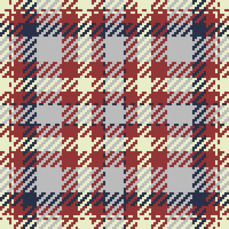 Textile design of textured plaid. Checkered fabric pattern tartan for shirt, dress, suit, wrapping...