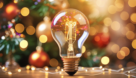 Lightbulb representing creative thoughts and ideas, emphasizing innovation, inspiration, and imagination.の素材