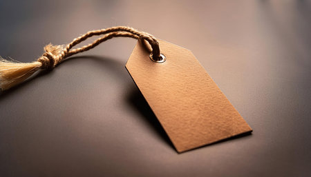 Price tag illustrating value and cost, emphasizing pricing, worth, and economics.の素材