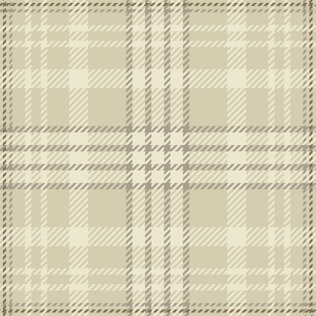 Valentine plaid tartan pattern, thin vector background texture. Outline check textile seamless fabric in light and pastel colors palette.のイラスト素材
