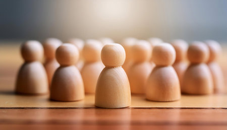 Concept illustrating individuality and uniqueness, emphasizing personal identity, originality, and self expression.の素材