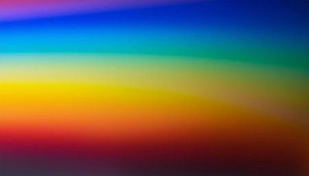 Close up image showing a smooth gradient transition in colors, representing design, color theory, and visual aesthetics.の素材