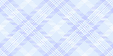 Suit background fabric vector, nostalgic pattern plaid tartan. Flooring texture check textile seamless in light and alice blue colors palette.のイラスト素材