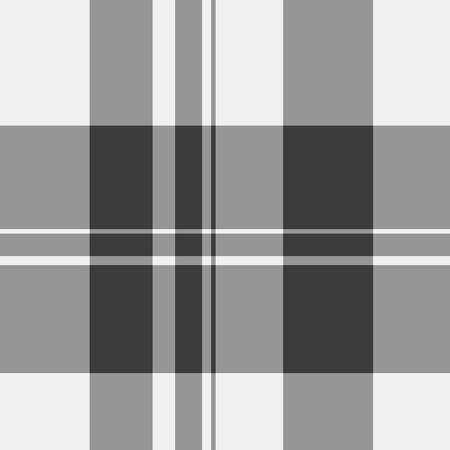 Upscale pattern plaid background, printing seamless fabric tartan. Ragged textile vector check texture in vintage gray and white colors palette.のイラスト素材
