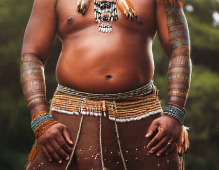 Close-up illustration of body positivity, showing diverse body types, empowering messages, and self-acceptance. Ideal for discussions on self-love, body image, and inclusive beauty standards.の素材