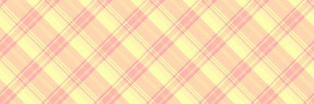 Striped pattern textile background, cotton texture seamless tartan. Net plaid vector check fabric in orange and red colors palette.のイラスト素材