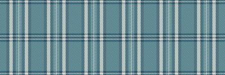 Pop textile vector seamless, decorating fabric texture check. Youth tartan plaid background pattern in cyan and pastel colors palette.のイラスト素材