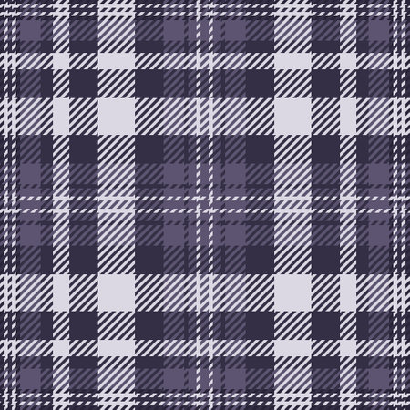 Deluxe texture pattern tartan, 20s check seamless plaid. Row vector textile background fabric in dark and white colors palette.のイラスト素材