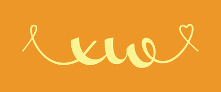 XW initial wedding monogram calligraphy vector illustration. Hand drawn lettering x and w love logo design for valentines day poster, greeting card, photo album, banner print or tattoo.のイラスト素材