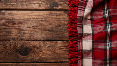 A charming plaid border design featuring traditional check patterns, ideal for rustic-themed projects, invitations, and home decor. Evokes a sense of warmth and coziness.の素材