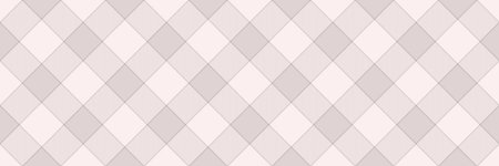 French tartan texture background, good fabric plaid textile. 1970s pattern check vector seamless in sea shell and white colors palette.のイラスト素材