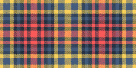 Manufacture plaid tartan fabric, brand check textile texture. Pride background seamless pattern...