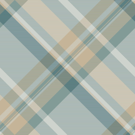 Straight tartan seamless plaid, formal pattern textile fabric. Design check texture vector...