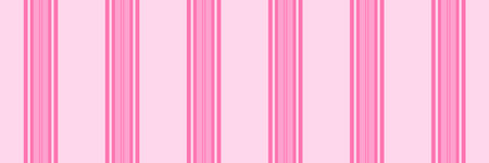 Greeting card background seamless textile, composition stripe vertical vector. Vivid lines fabric pattern texture in pink and light colors palette.のイラスト素材