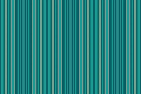 Old-fashioned lines stripe seamless, throw vertical textile vector. Curve background texture pattern fabric in cyan and teal color.のイラスト素材
