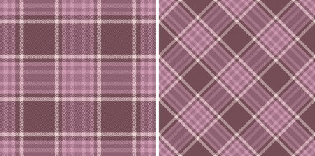 Pattern check vector of textile seamless tartan with a texture background fabric plaid. Set in...