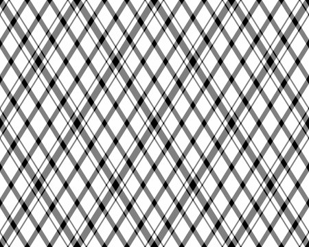 Argyle seamless pattern of geometric rhombus. Harlequin check wallpaper design. Vector classic diamond shaped textile material for web background, print fabric clothing, sweater, wrapping paper, gift card, invitation.のイラスト素材