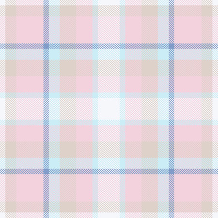 Plaid check pattern. seamless fabric texture. Tartan textile print design.