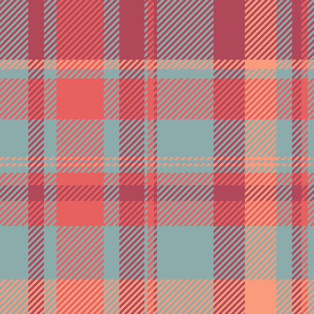 Customizable textile plaid tartan, wedding seamless pattern check. Hipster fabric vector texture...