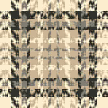 Plaid check pattern. seamless fabric texture. Tartan textile print design.