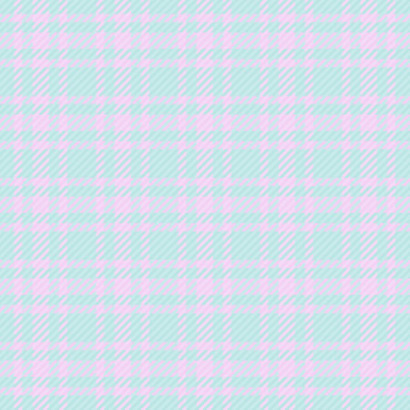 Commercial background plaid pattern, subtle vector texture seamless. Checks tartan fabric textile check in light color palette.のイラスト素材