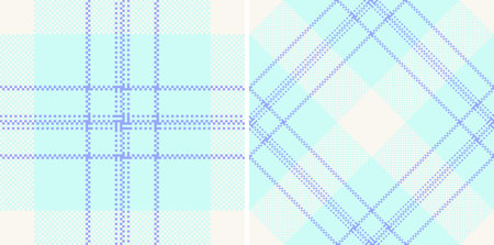Check textile vector of seamless plaid background with a pattern tartan fabric texture. Set in sky...