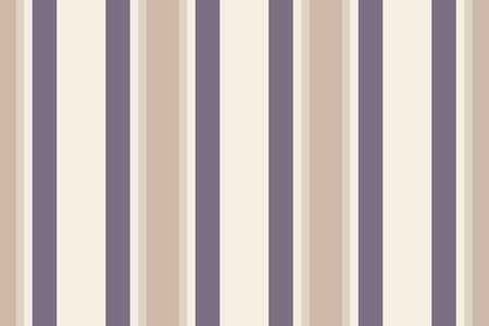 Craft pattern seamless vertical, reel vector textile fabric. Patch background lines texture stripe in light and linen colors palette.のイラスト素材