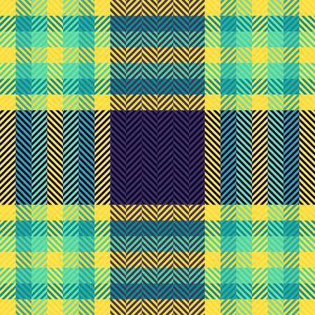 Tribal pattern check background, abstract vector plaid fabric. List texture textile seamless tartan...