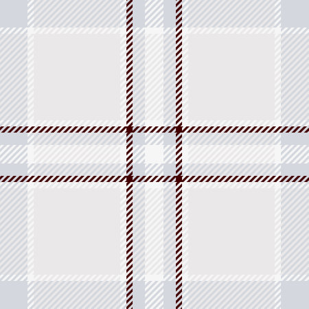 Colorful tartan plaid vector, post check fabric texture. Famous seamless pattern textile background in white and dark colors palette.のイラスト素材